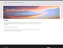 Tablet Screenshot of benalthouse.com